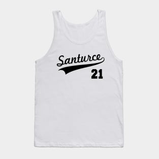 Santurce 21 Puerto Rican Baseball Puerto Rico Cangrejeros Tank Top